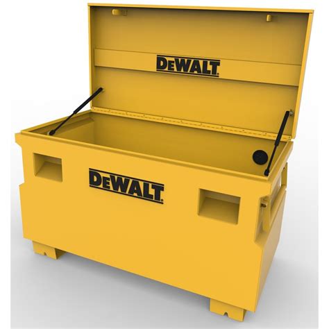 steel job site box|dewalt jobsite tool box.